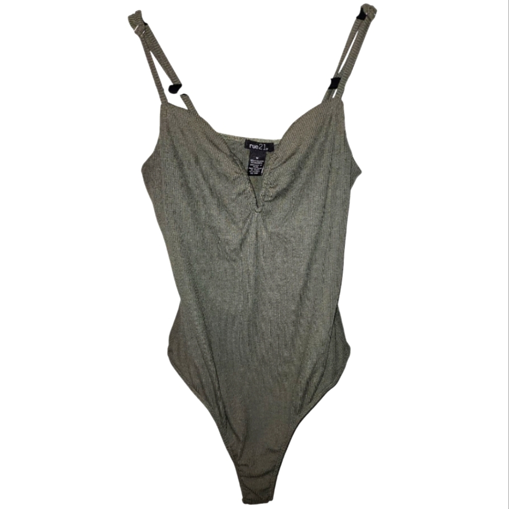 Women's Olive Bodysuit